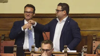 Consiglio comunale insediato, Lucacci presidente