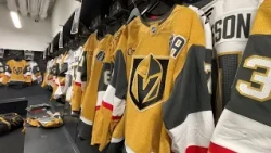 VGK player-used equipment sale underway at City National Arena in Las Vegas