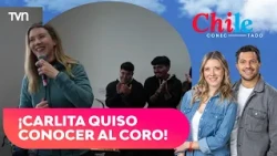 Carla Jara traveled to Villarrica to meet her children's and youth choir | Chile Conectado