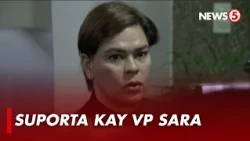 VP Sara, dinumog ng mga tagasuporta