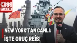 A Turkish Warship in New York! Turkish Frigate TCG Oruç Reis in New York