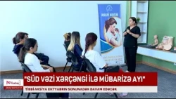 Naxçıvan Perinatal Mərkəzində süd vəzi xərçənginə qarşı tibbi aksiya keçirilir