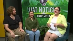 En el estudio nos acompañaron Nadia Florencia Ojeda Robertos y Rubén Alvarado Barzuna