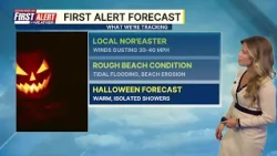 First Alert Forecast: Windy end to the weekend