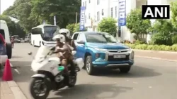 Colombo: Teams of India and Sri Lanka arrive at Sinhalese Sports Club Ground in Colombo