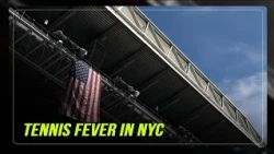 Tennis fever hits New York for start of US Open