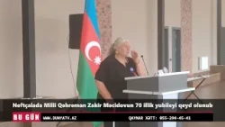 Neftçalada Milli Qəhrəman Zakir Məcidovun 70 illik yubileyi qeyd olunub