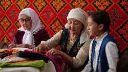 Traditional Craft Workshop Held for Students in Kyzylzhar District