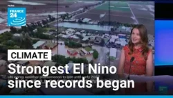 WMO chief says El Nino could be strongest in four decades • FRANCE 24 English