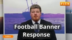 Falkland Islands Government Responds to Argentine World Cup Semi-Final Banner