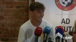 Álex Petxarromán: "Ceuta's style of play and José Juan Romero were key to me signing"