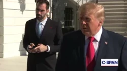 President Trump on María Corina Machado returning to Venezuela