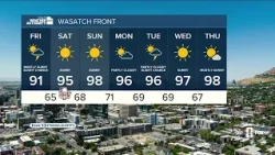 Warmers temperatures come Friday, sunny July 4 ahead! - Thursday, July 2