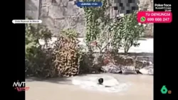 Se lanza al río para evitar ser identificado por la policía en Murcia - Más Vale Tarde