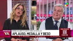 💋 APLAUSO, MEDALLA Y BESO: SANTIAGO DEL MORO, GRAN HERMANO, LOS CANIGGIA Y MÁS