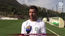 برابح لاعب رائد القبة : "قميص القبة ثقيل، رانا نخدمو بالحرارة من أجل لعب ورقة الصعود ونزهيو الأنصار"
