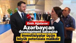 Emin Ağalarov: Azərbaycan development sahəsinə investisiyalar üçün böyük potensiala malikdir