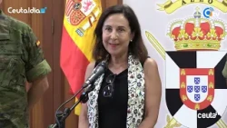 Robles insists on a "very Spanish" Ceuta amidst women on the verge of a nervous breakdown