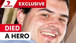 Hero electrician killed shielding children from gunman | 7NEWS