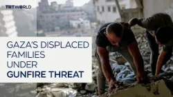 Displaced Palestinians face gunfire near Israeli buffer zone