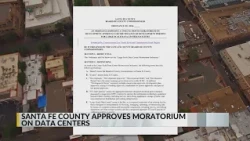 Santa Fe County commissioners approve 18-month moratorium on data centers