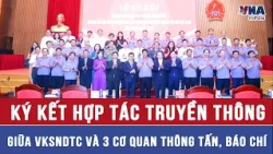Signing of Media Cooperation Agreement Between the Supreme People's Procuracy and 3 Major Press A...