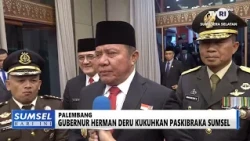 SOUTH SUMATRA TODAY - GOVERNOR HERMAN DERU INAUGURATES THE SOUTH SUMATRA PASKIBRAKA
