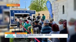 Proiectul „5 pâini și 2 pești – Hrană pentru toți”, peste 680 de beneficiari
