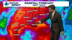 New Orleans Weather: Rising humidity, higher chance of showers