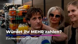 Sugar Tax on Soft Drinks: What Do People in Leipzig Think? I Sachsen Fernsehen
