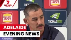 Taylor Walker bids emotional farewell, extreme rain across Adelaide, hunt for brazen thief | 7NEWS