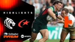 PREM GIANTS COLLIDE! 🍿 | Leicester Tigers vs Saracens | Gallagher PREM Rugby Highlights