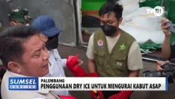 SOUTH SUMATRA TODAY - USING DRY ICE TO DISPERSE SMOG
