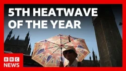 Europe swelters in fifth heatwave of the year | BBC News