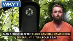 Man arrested after Flock cameras damaged in several Ky. cities, police say