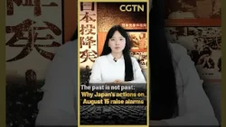 The past is not past: Why Japan's actions on August 15 raise alarms