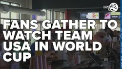 Fans gather to watch Team USA in the World Cup