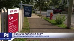 Nashville housing market shifts toward buyers