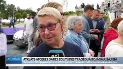 54 dzīvības, kuras neaizmirst. Zolitūdē atklāts Atceres dārzs