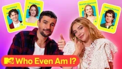 Florence Pugh & Christopher Abbott Play A Chaotic Game of Who Even Am I? | MTV Movies