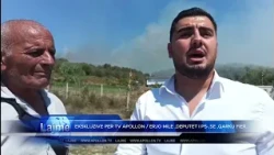 Erjo Mile ,Deputet i PS ,se ,Qarku Fier flet per vatren e zjarrit ne Frakull
