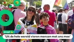 Children join the Pride Walk: 'Be yourself!'