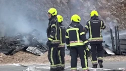 Brza intervencija na Kukuljanovu: Ugašen požar u blizini benzinske postaje