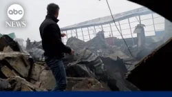 Ukraine and Russia trade massive strikes overnight