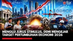 Menguji Jurus Stimulus, Demi Mengejar Target Pertumbuhan Ekonomi 2026 | MARKET REVIEW