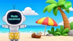 Détends toi à la plage 🏖️ 1 HEURE de vidéo à la plage, son des vagues et détente avec les GULLIZ 😍