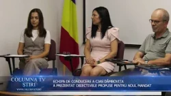 ECHIPA DE CONDUCERE A CJAS DÂMBOVIȚA A PREZENTAT OBIECTIVELE PROPUSE PENTRU NOUL MANDAT