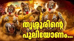 തൃശ്ശൂരിന്റെ പുലിയോണം... 🌼🐯