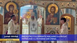 Preasfințitul Părinte Macarie s-a rugat împreună cu românii din Viena