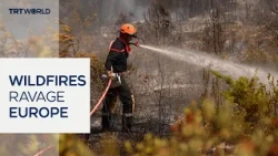 Europe wildfires force mass evacuations in France